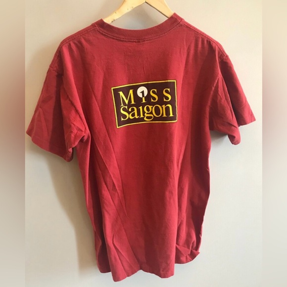 Vintage Miss Saigon shirt - XL - 1988 - Dewynters tag - musical - Broadway - 80s - Picture 4 of 10